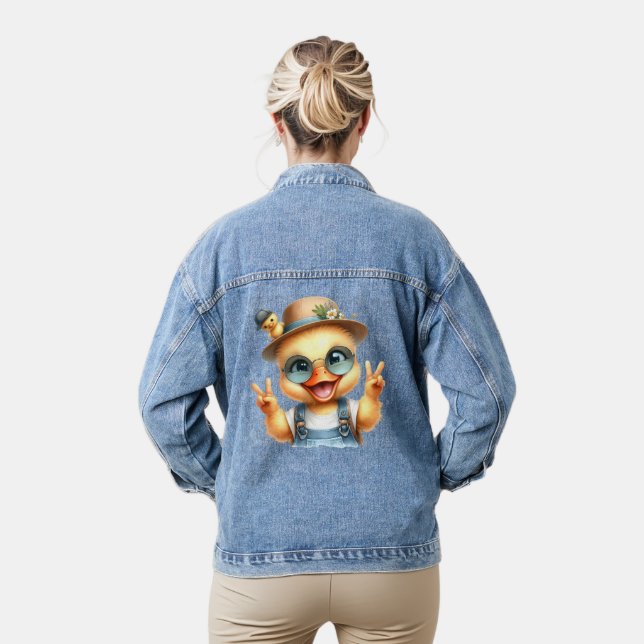 Veste En Jean Cool canard (Modèle)