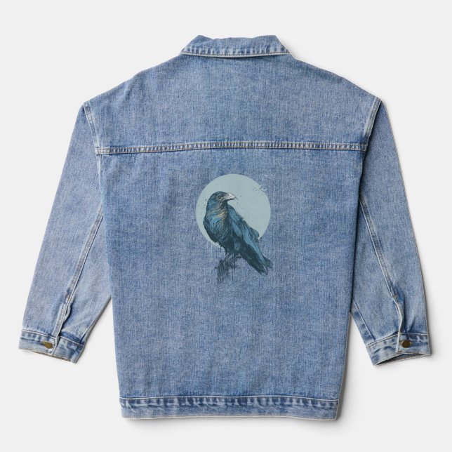 Veste En Jean Corneille bleue (Verso)