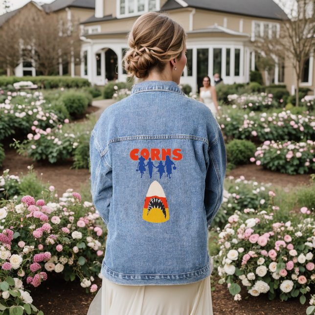 VESTE EN JEAN CORNES (Mariage Retour)