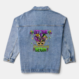 Veste En Jean Costume Mardi Gras Laissez Les Shenanigans Commenc