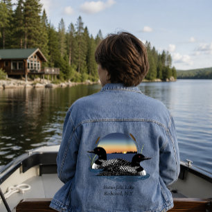 Veste En Jean Couple de plongeons du lac Butterfield