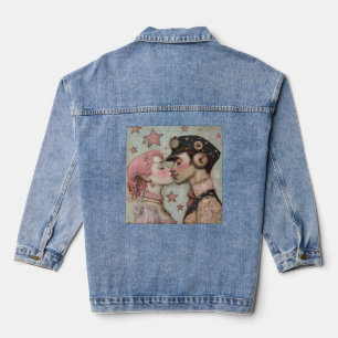 Veste En Jean Couple de Steampunk