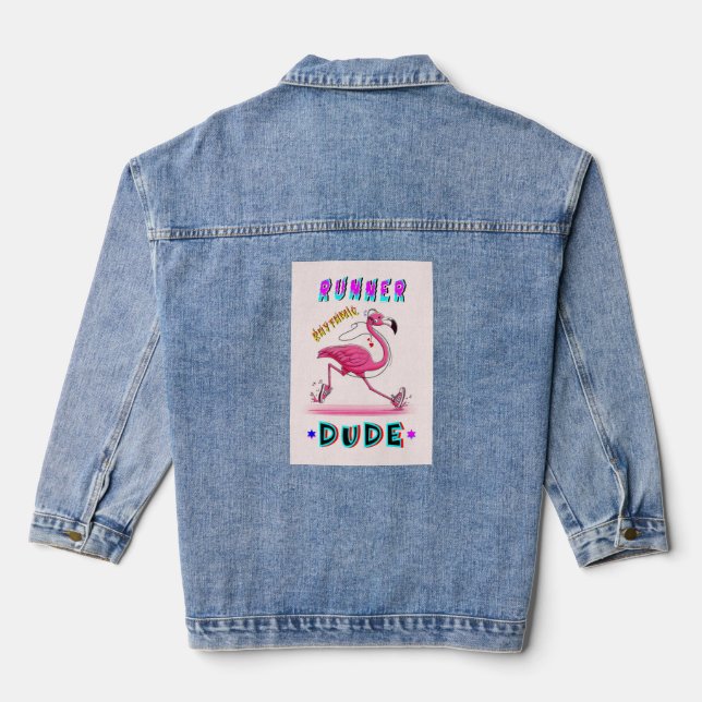 Veste En Jean Coureur rythmique (Verso)
