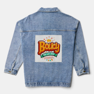 Veste En Jean Couronne rebelle