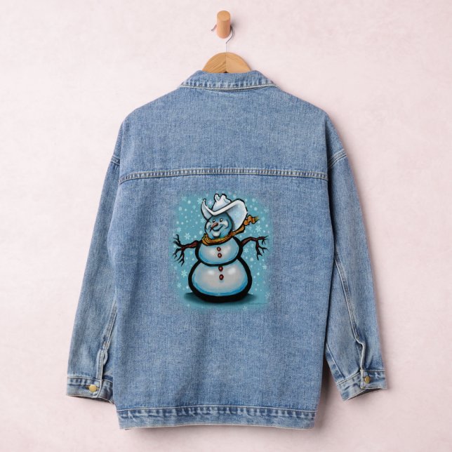 Veste En Jean Cowboy Snowman (Hangar)