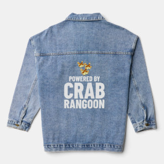 Veste En Jean Crabe Rangoon Crème Fromage Wontons Sauce de tremp