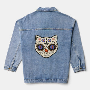 Veste En Jean Crâne de sucre Kitty Kat