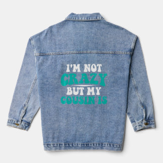 Veste En Jean Crazy Cousinfor Cool Cousin