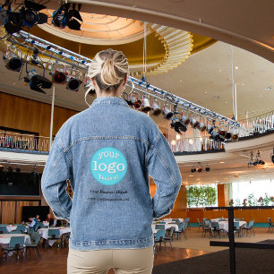 Veste En Jean Create Custom Business Company Event Logo Office