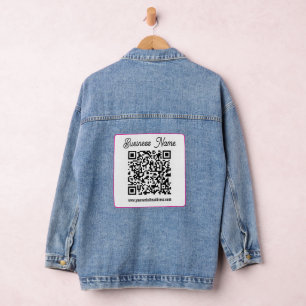 Veste En Jean Créez instantanément un code QR scannable pour vot