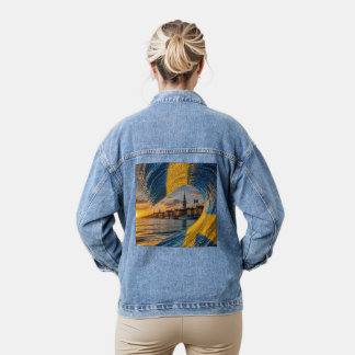 Veste En Jean créez votre état d'esprit positif pour l'avenir