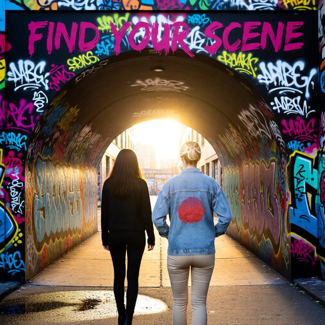 Veste En Jean Crimson Haze à Dusk (Créateur téléchargé)