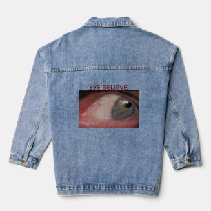 Veste En Jean Croyez-vous aux yeux Denim Jacket