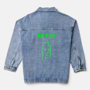 Veste En Jean Crypto Punk Nftee [Jetons Non Fongibles Nft]