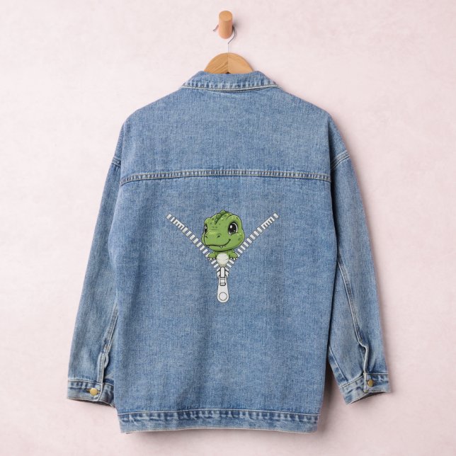 Veste En Jean Cute baby dinosaur Peek (Hangar)