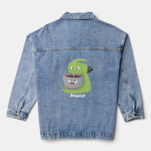 Veste En Jean Cute cake mixer cuisine appareil dessin animé