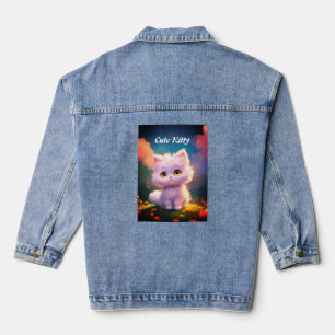 Veste En Jean Cute Kitty