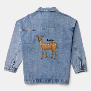 Veste En Jean Cute spotted of er cartoon