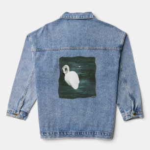Veste En Jean Cygne sur l'étang