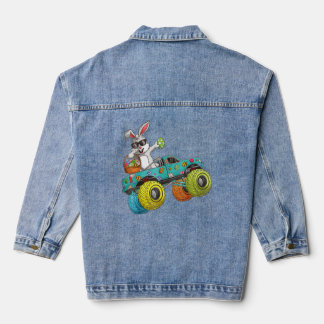 Veste En Jean Dabbing Bunny Joyeux Monster de Pâques Camion Enfa