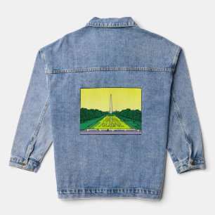 Veste En Jean D'abord, ils sont venus pour le bassin de réflexio