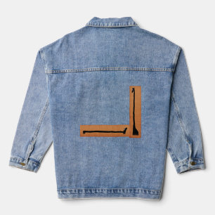Veste En Jean Dachshund Et Girafe