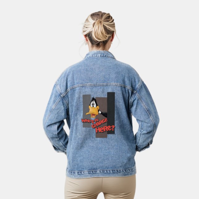 Veste En Jean DAFFY DUCK™ "Qui est responsable ici" (Modèle)