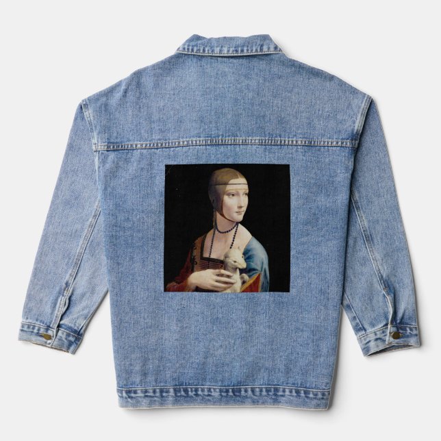 Veste En Jean Dame à l'hermine (Verso)