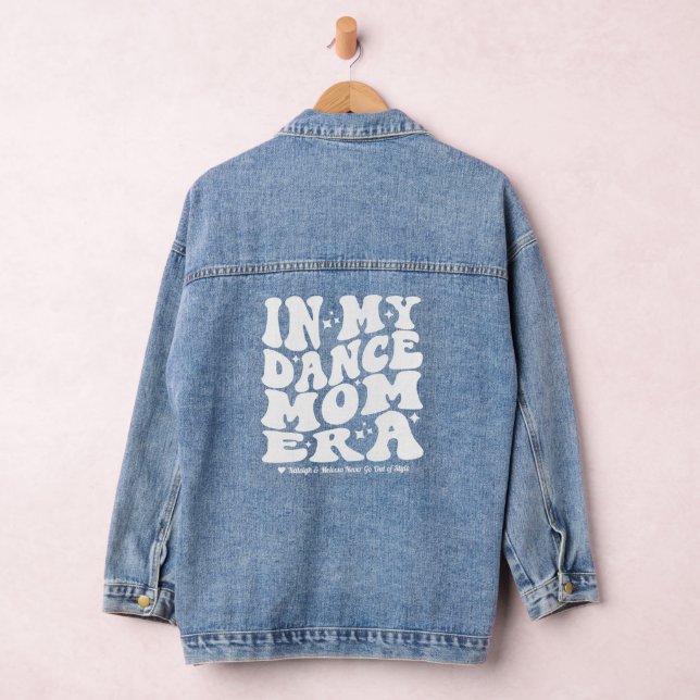 Veste En Jean Dans Ma Danse Maman Ère Personnalisé Noms des enfa (Hangar)
