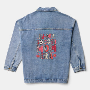 Veste En Jean Dans Mon Era Maman De Football