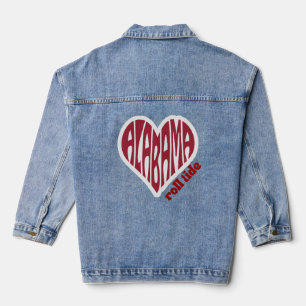 Veste en jean de la journée de match de l'Universi