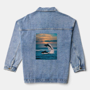 Veste En Jean Défi dans le bleu profond