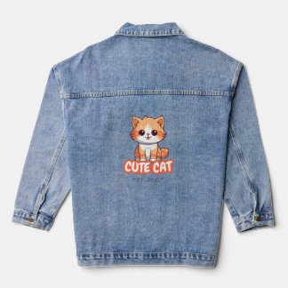 Veste En Jean : Denim Brodé sur Mesure
