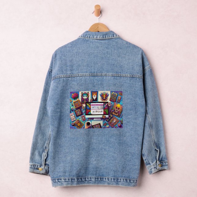 Veste En Jean Denim jacket (Hangar)
