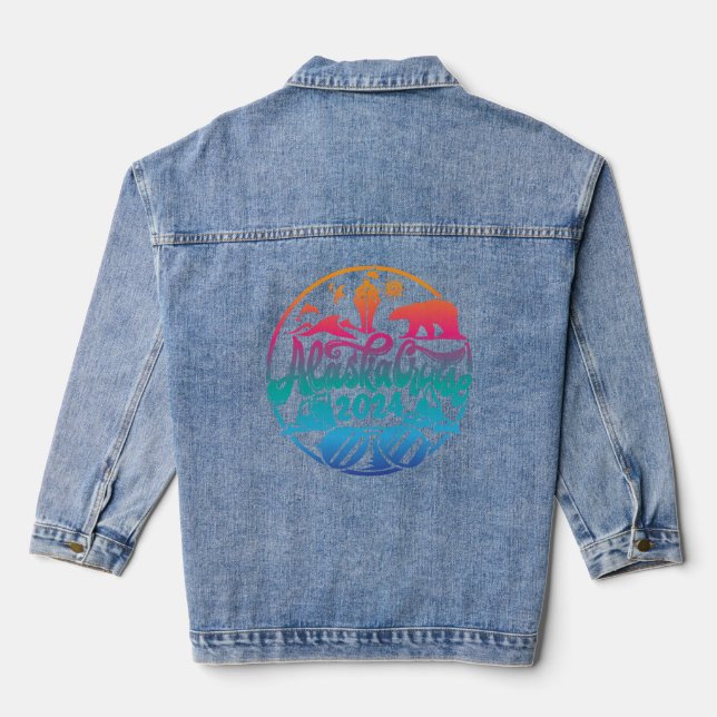 Veste En Jean Denim Jacket Alaska (Verso)