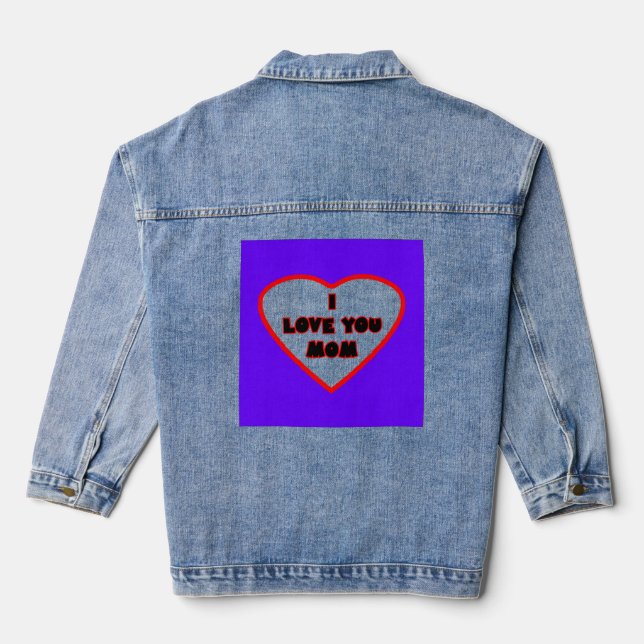 Veste En Jean Denim Jacket by jGibney The MUSEUM Zazzle (Verso)