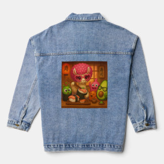 Veste En Jean Denim Jacket Caos Pop