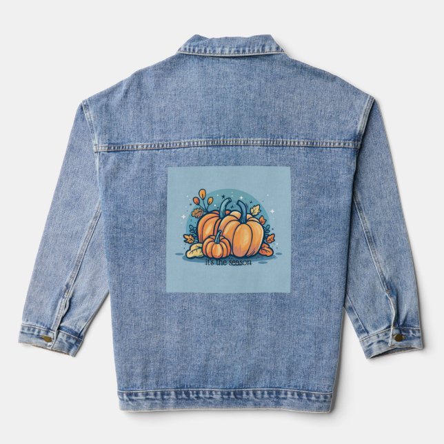 Veste En Jean Denim Jacket - C'est la saison (Verso)