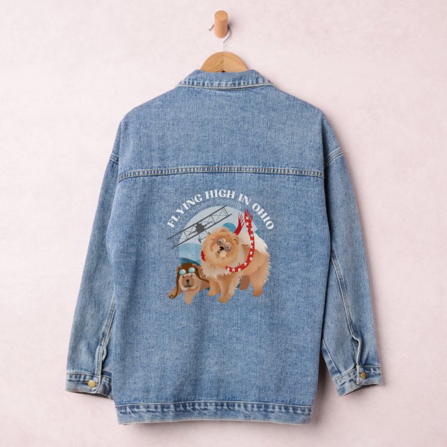 VESTE EN JEAN DENIM JACKET - DAMES AVEC LOGO 2025 (Hangar)