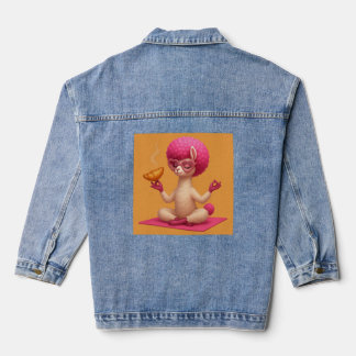 Veste En Jean Denim Jacket Llama Zen 