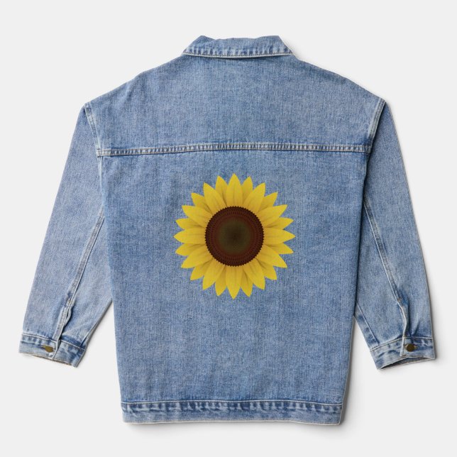 VESTE EN JEAN DENIM JEAN JACKET (Verso)