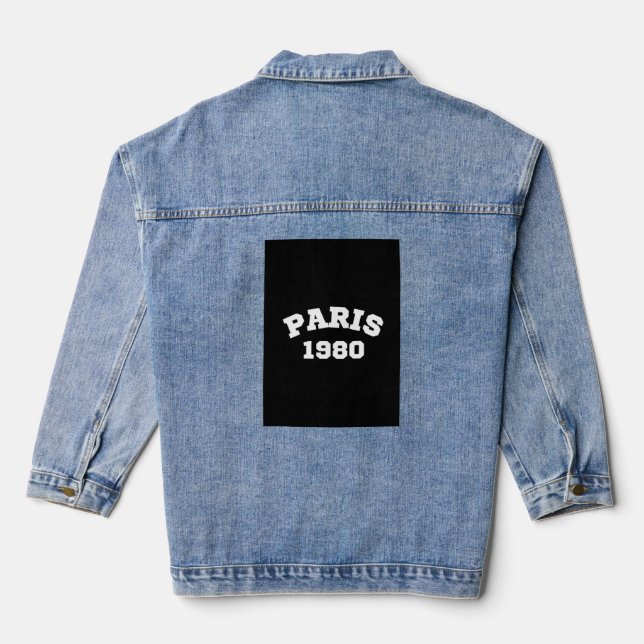 Veste En Jean "Denim Touch" (Verso)