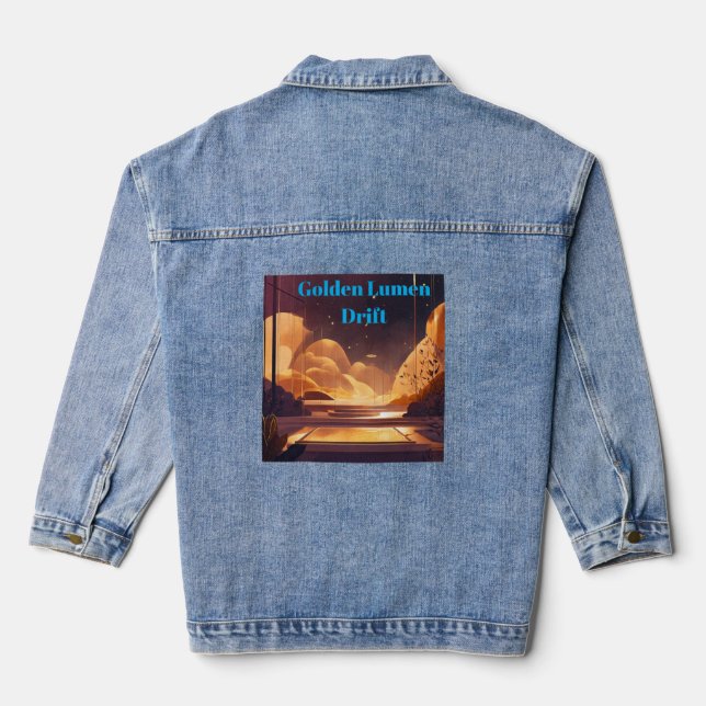 Veste En Jean Dérive du Lumen Doré (Verso)