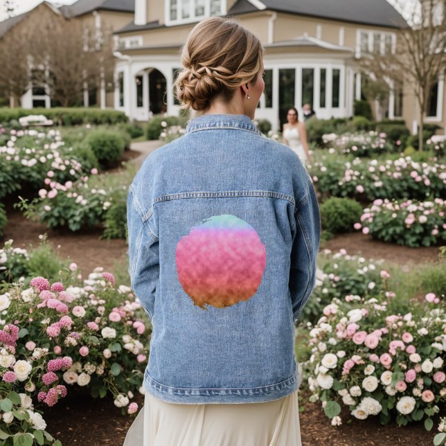 Veste En Jean Dérive Pastel (Mariage Retour)
