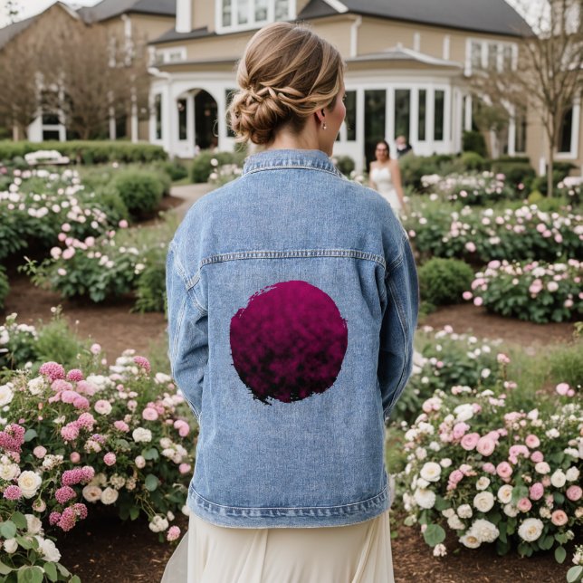 Veste En Jean Descente de velours (Mariage Retour)