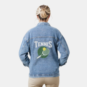 Veste En Jean Design de tennis