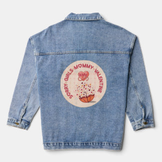 Veste En Jean Désolé Filles maman est ma Saint Valentin