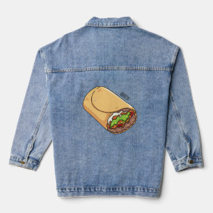 Veste En Jean dessin animé de Burrito