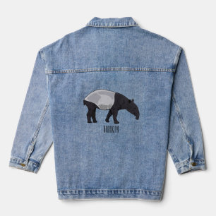 Veste En Jean Dessin sur Tapir