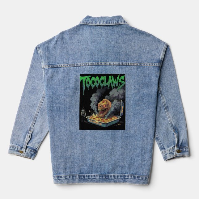 Veste En Jean Direct & Punchy) : Lich Lunchable Pizza - Construi (Verso)